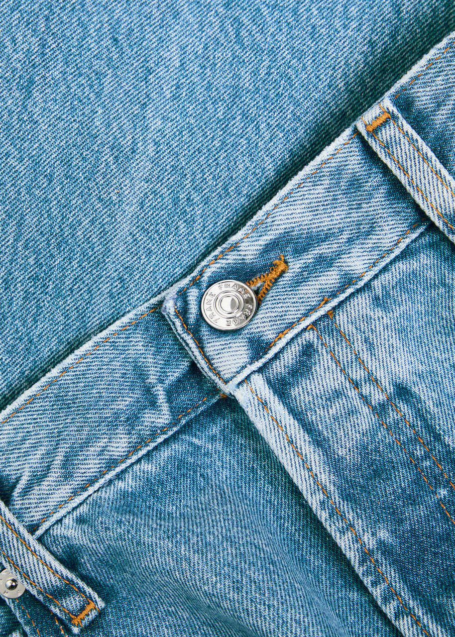 Frame The Loose Wide-leg Jeans Blue Frame Denim