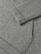 OFFICINE GÉNÉRALE - Mélange Wool-Blend Hoodie - Gray