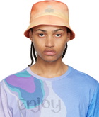 Isabel Marant Orange & Yellow Haley Bucket Hat