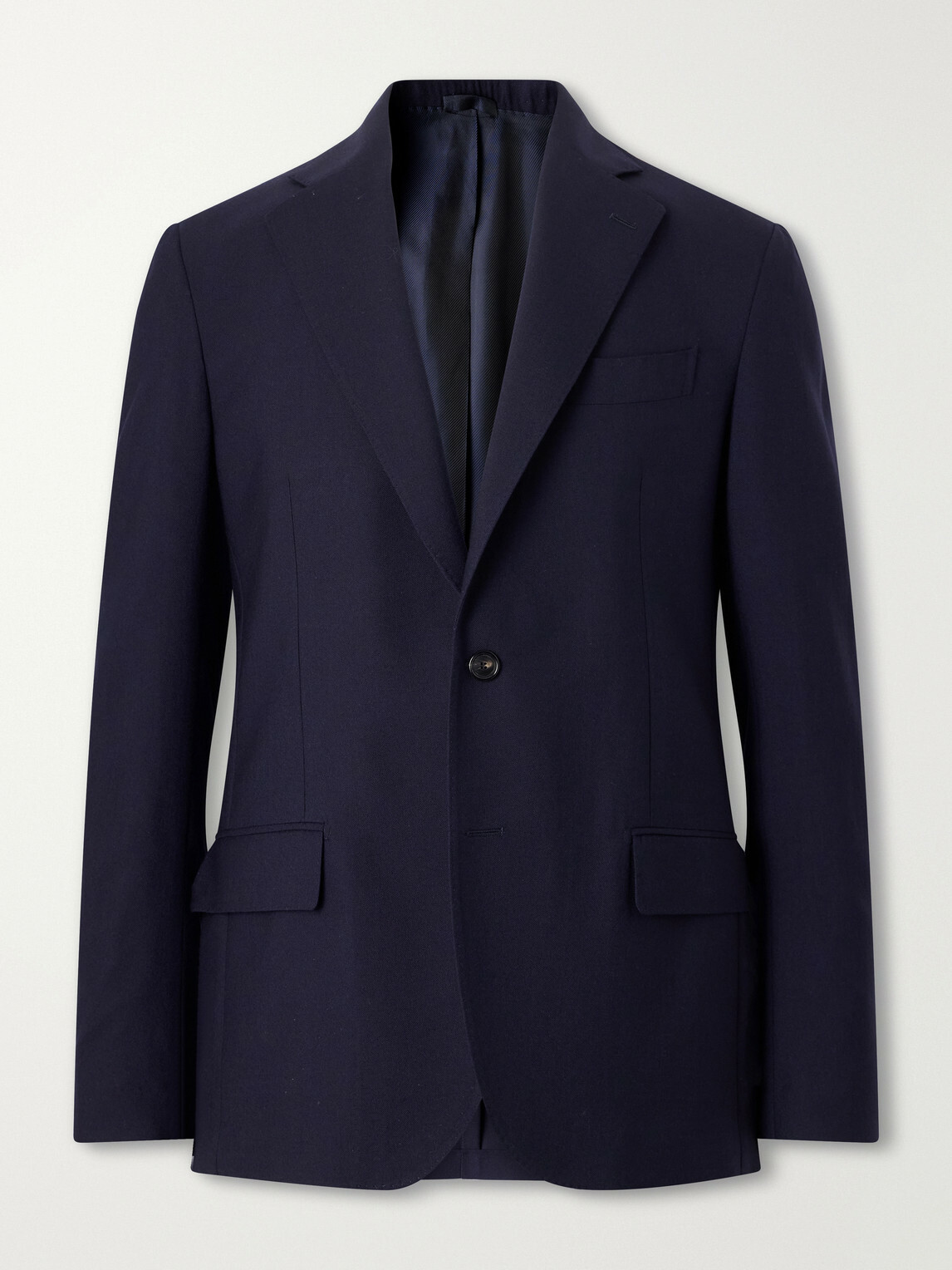 De Petrillo - Virgin Wool Suit Jacket - Blue