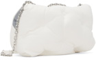 Maison Margiela White Medium Glam Slam Flap Bag