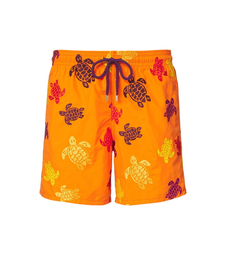 Photo: Vilebrequin Mistral embroidered swim trunks