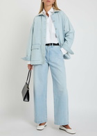 Agolde X Maria Mcmanus Cotton-poplin Shirt White