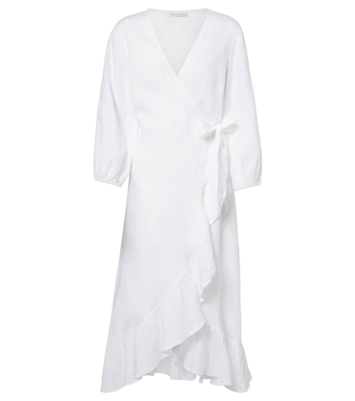 Photo: Heidi Klein Linen wrap dress
