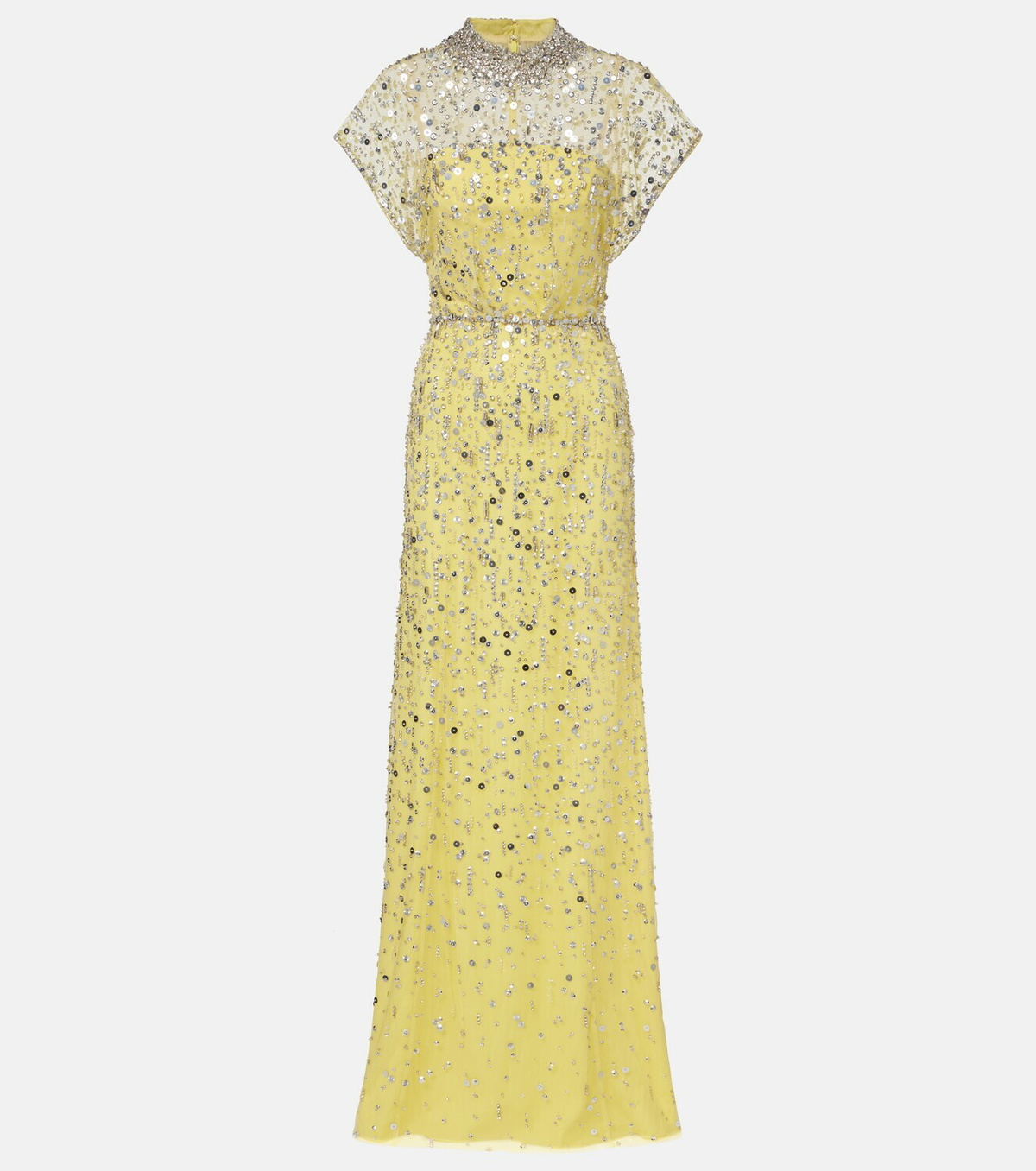 Jenny Packham Crystal Drop beaded gown