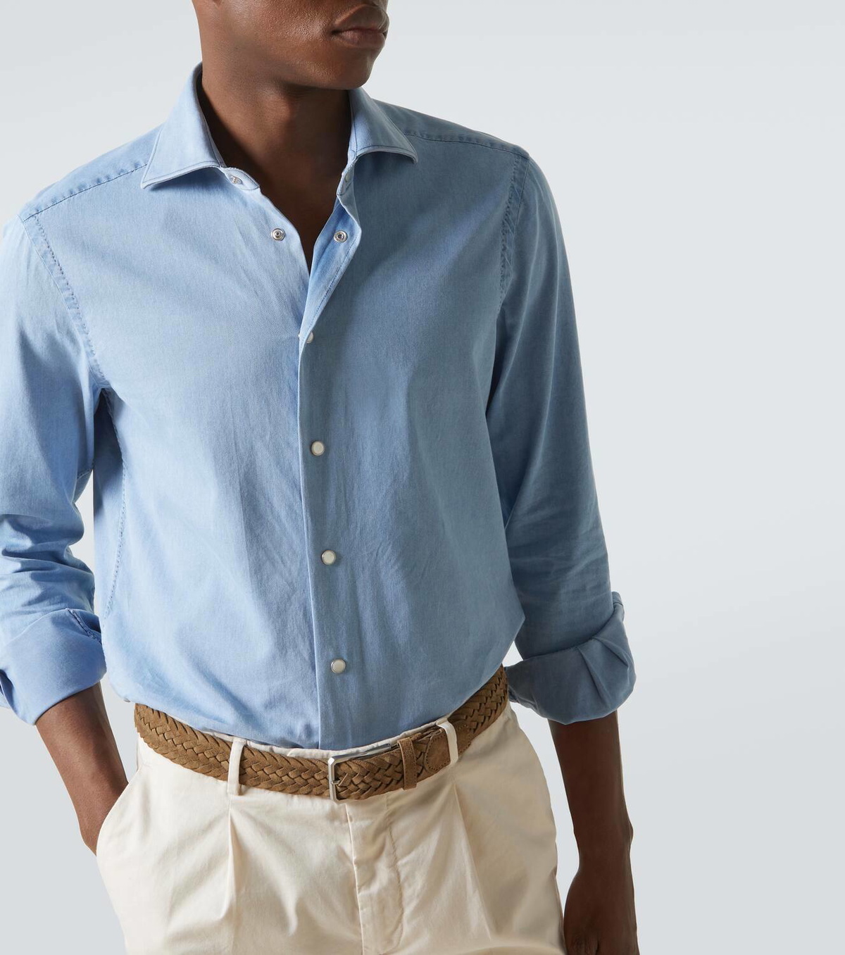 Kiton Denim shirt