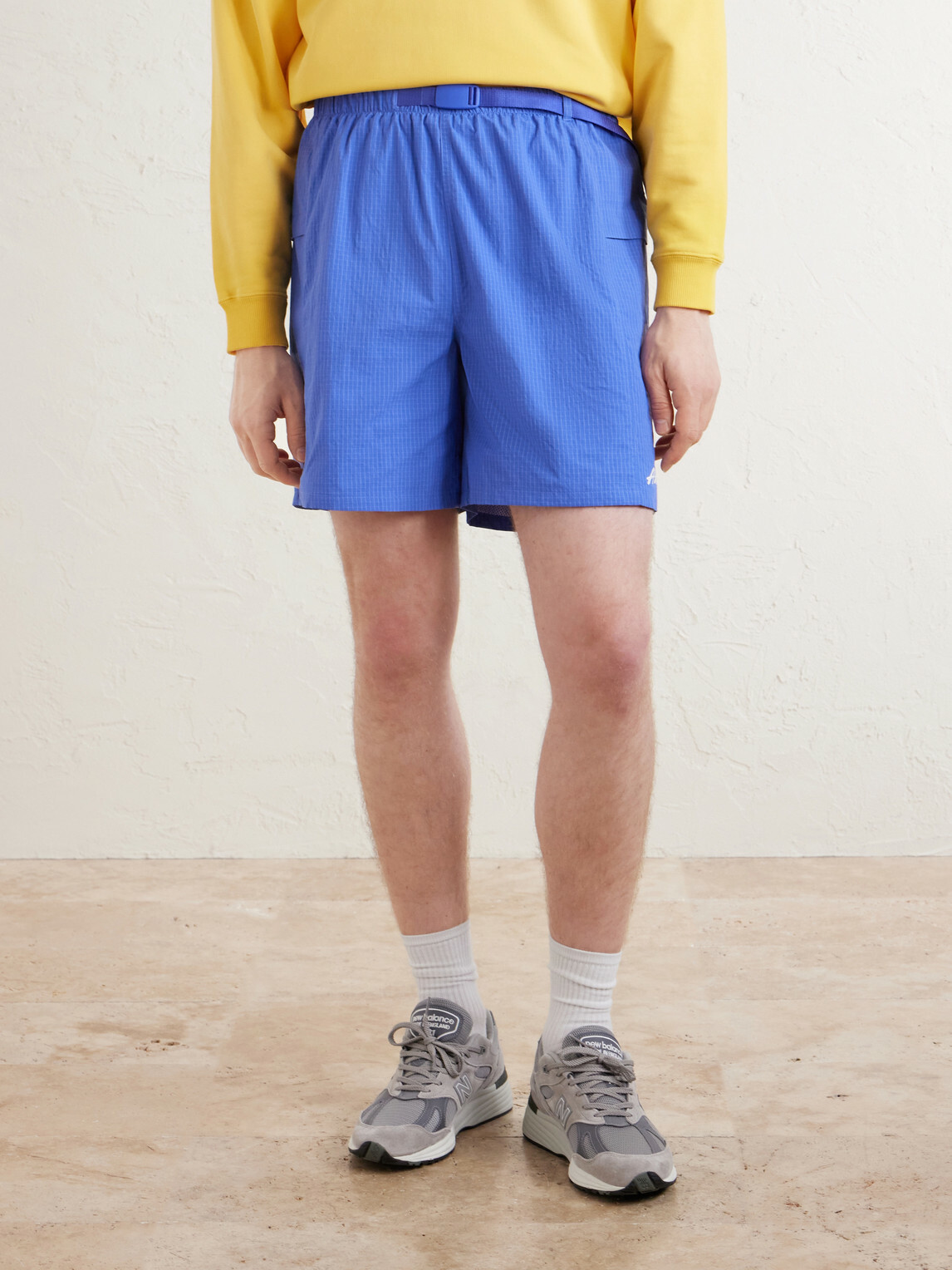 Aimé Leon Dore - Straight-Leg Ripstop Shorts - Blue