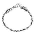 Emanuele Bicocchi SSENSE Exclusive Silver Tubular Chain Bracelet
