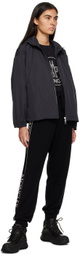 Moncler Black Tyx Rain Jacket