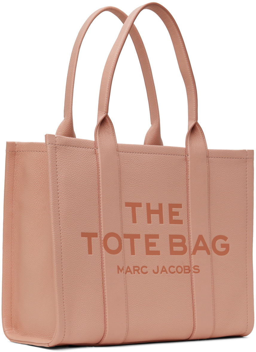 Marc Jacobs Pink Large 'The Leather' Tote