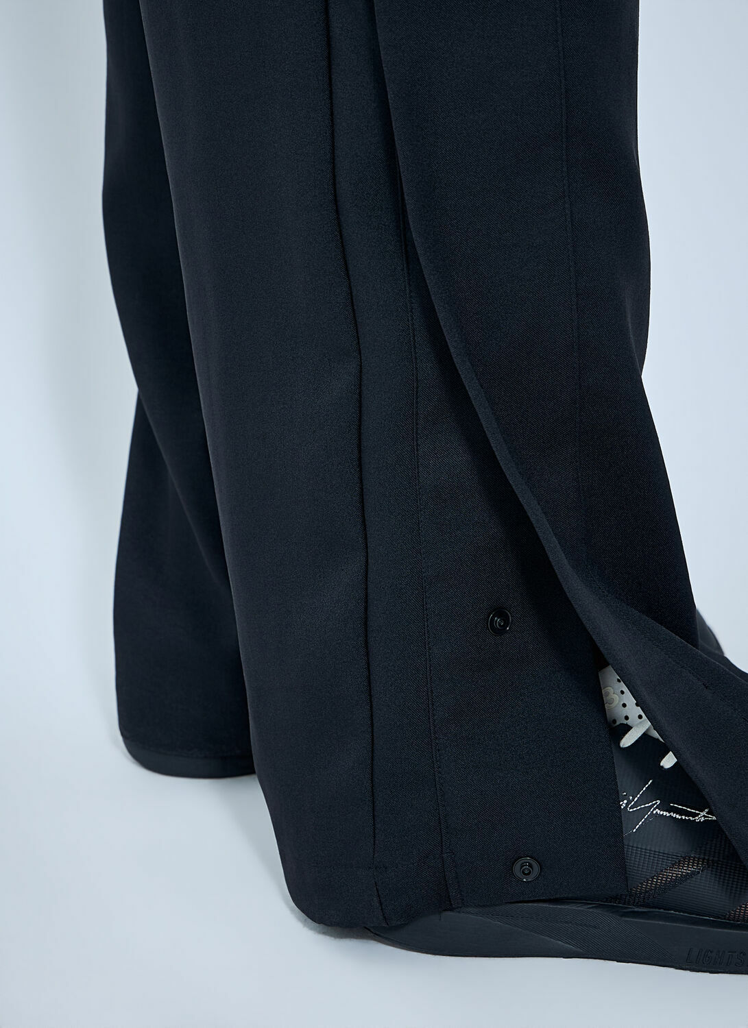 Y-3 Drawstring Wide-Leg Pants