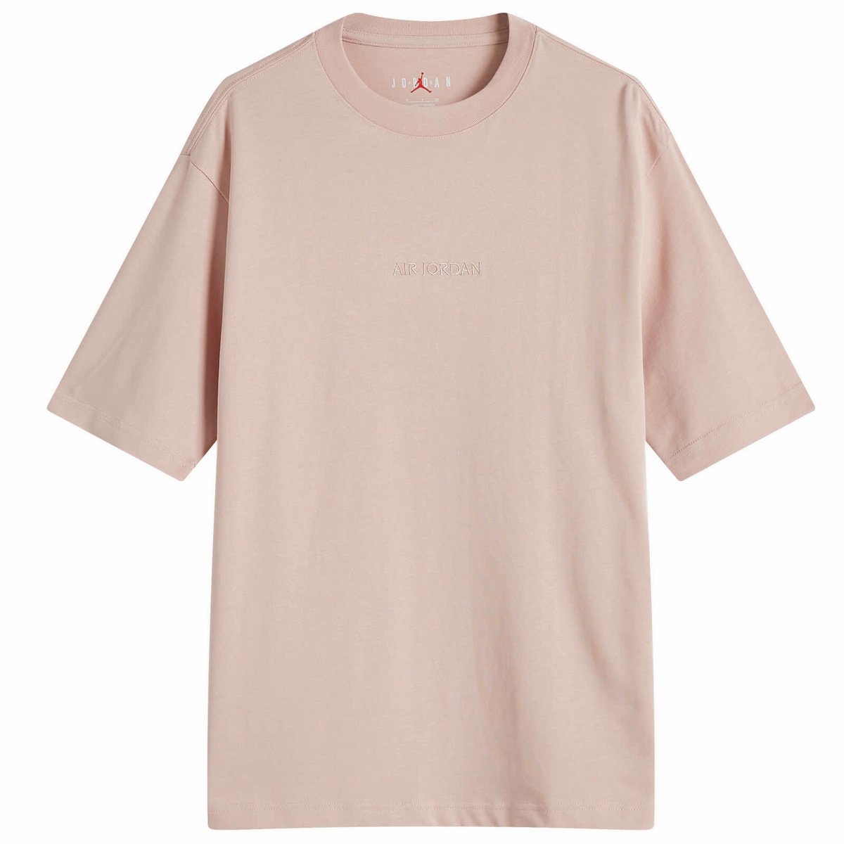 Air Jordan Women's Wordmark 85 T-Shirt in Pink Oxford