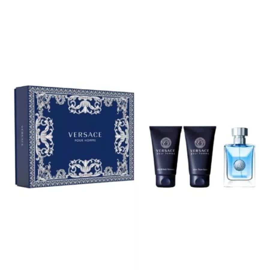 Versace Mens Pour Homme Gift Set Fragrances 8011003879311