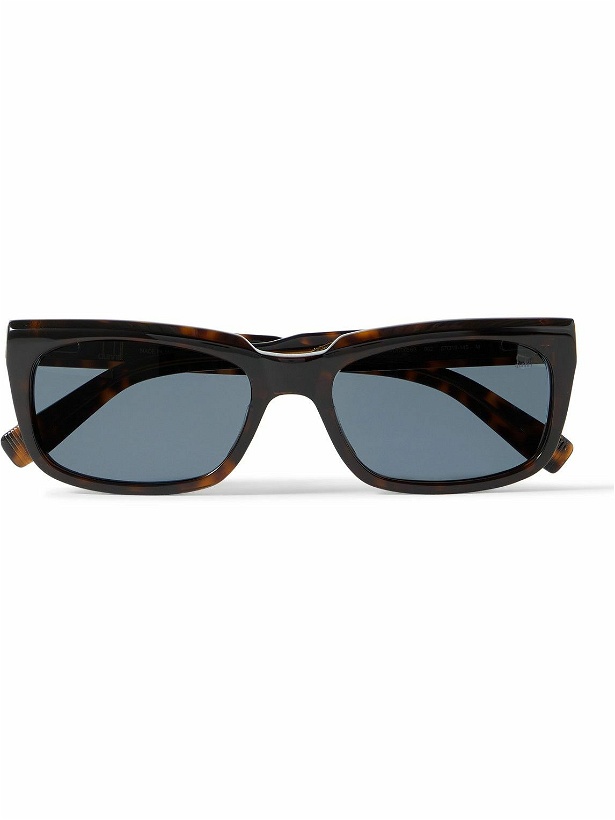Photo: Dunhill - Rectangular-Frame Tortoiseshell Acetate Sunglasses