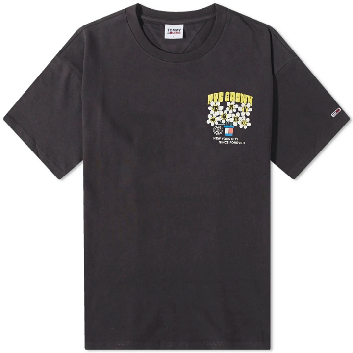Photo: Tommy Jeans Men's Homegrown Daisy T-Shirt in Black