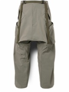 ACRONYM - P30A Wide-Leg Schoeller® 3XDRY® DRYSKIN™ Cargo Trousers - Green