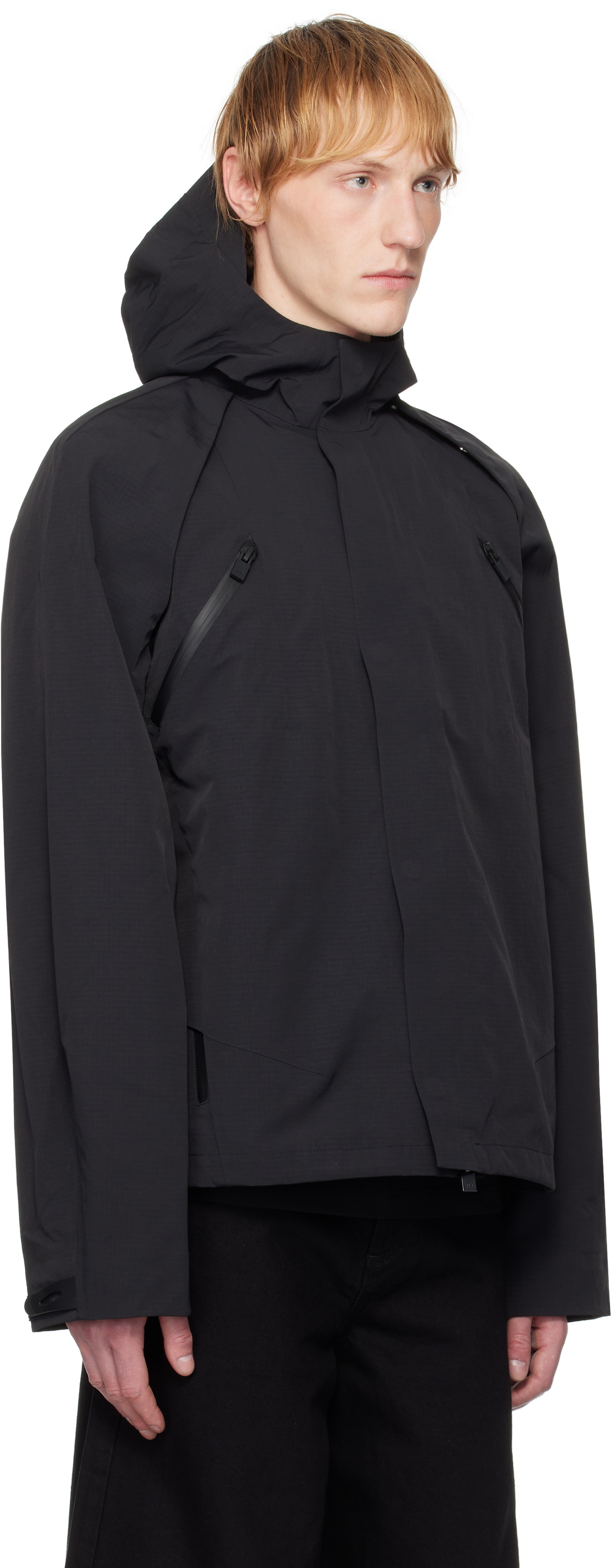 HELIOT EMIL Black Ferro Jacket Heliot Emil