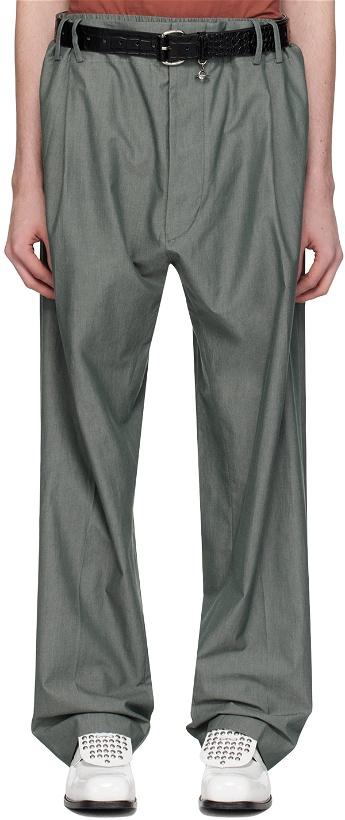Photo: Vivienne Westwood Gray Layered Trousers