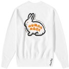 Human Made Men's Rabbit Crew Sweat in White