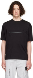 HH-118389225 Black Cotton T-Shirt