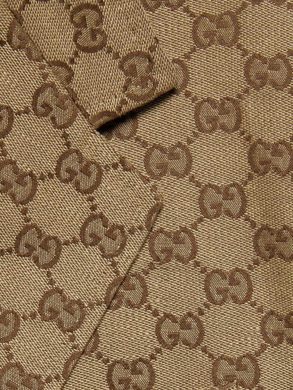 GUCCI - Gg Supreme Single-breasted Blazer Jacket