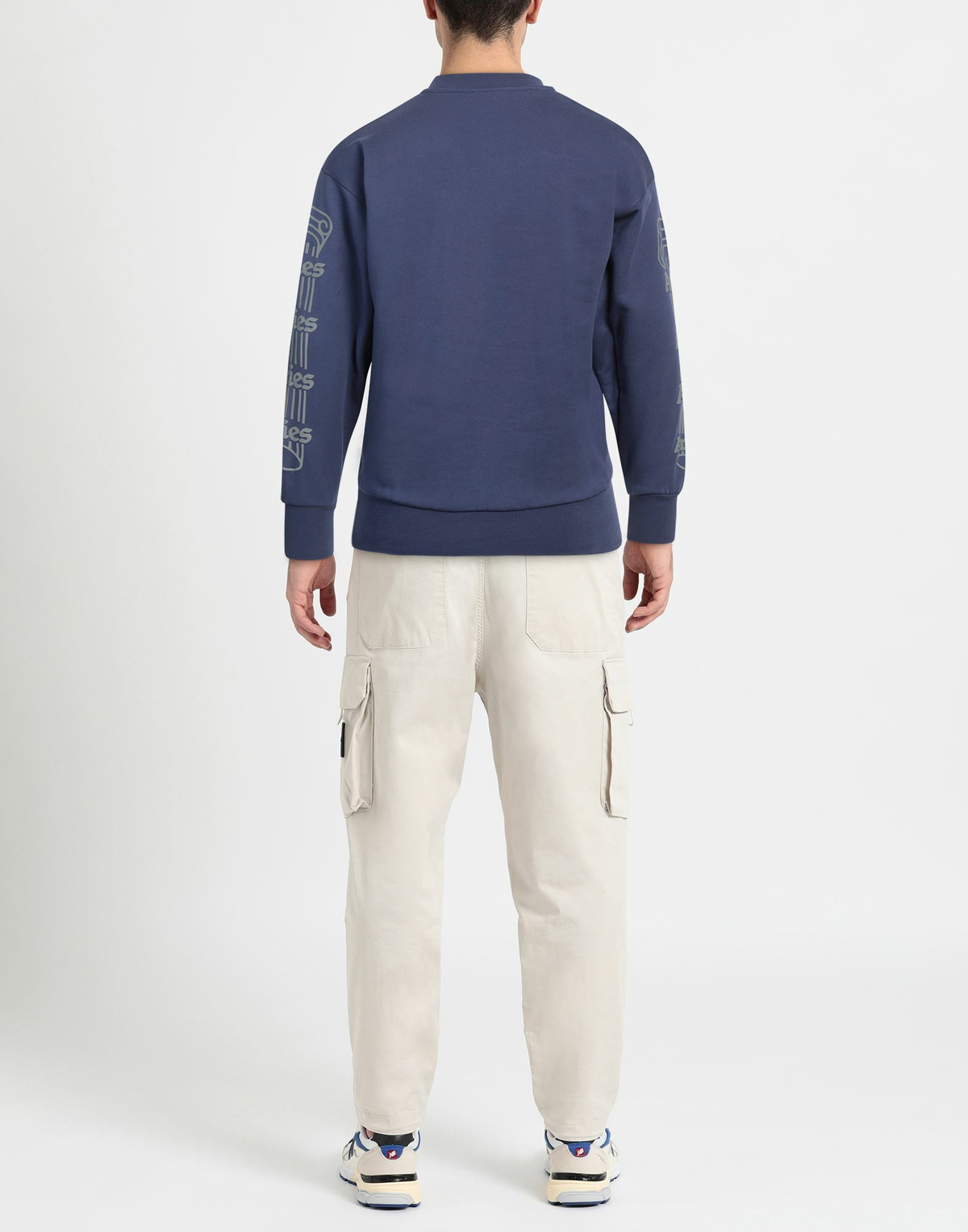 Aries Mens Sweatshirt in Navy