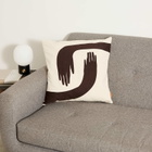 ferm LIVING Pose Cushion in Dark Brown 