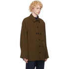 Jil Sander Khaki Wool Jacket