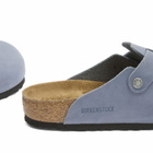Birkenstock Men's Boston Clog - Elemental Blue Oiled Leather