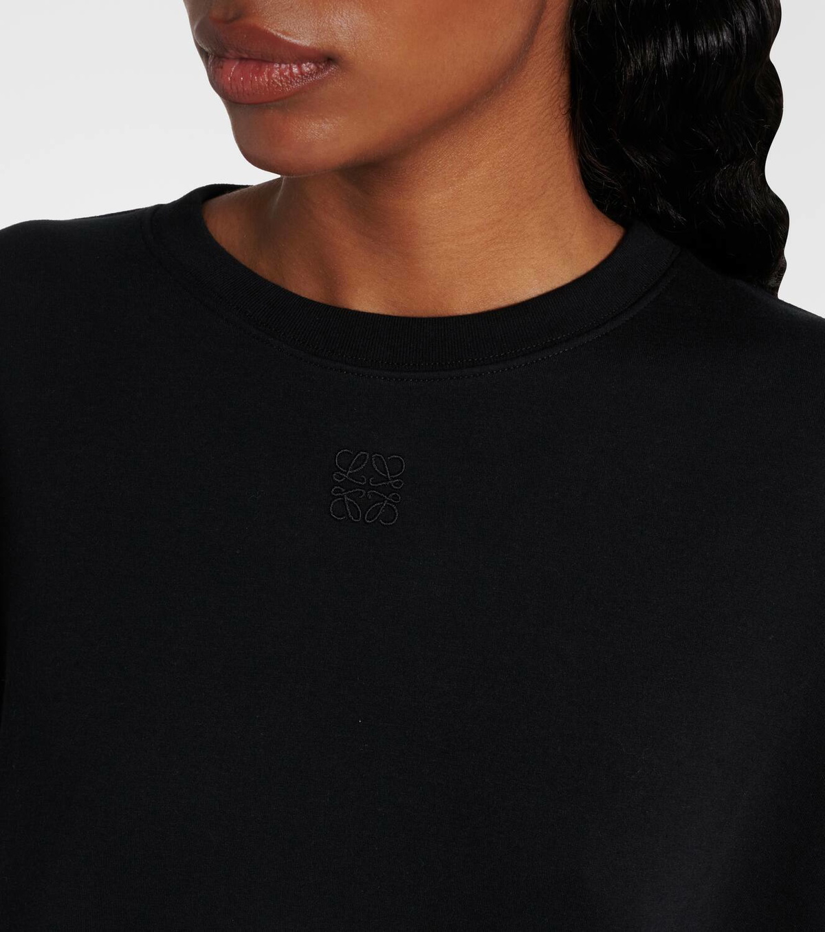 Loewe Anagram cotton-blend minidress