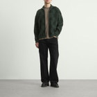 Daily Paper Men's Monogram Knit Zip Cardigan in Rosin