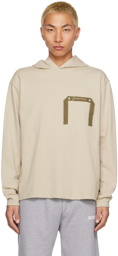 Jacquemus Khaki 'Le Sweatshirt Desenho' Hoodie