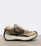 Loewe Pogo mesh-trimmed sneakers