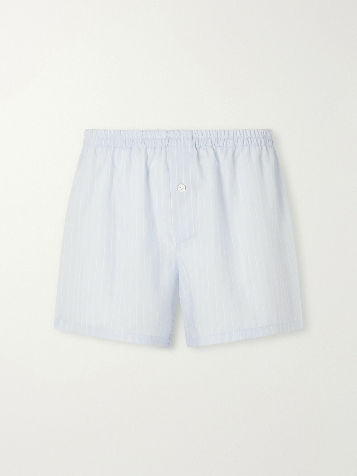 Zimmerli - Striped TENCEL™ Lyocell Boxer Shorts - Blue