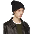 rag and bone Black Aran Beanie