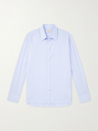 Oliver Spencer - Conduit Classic Cotton-Poplin Shirt - Blue
