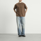 Won Hundred Men's Staff Boxy T-Shirt in Washed Carafe Brown