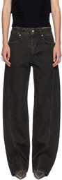 Eckhaus Latta Gray Bend Jeans