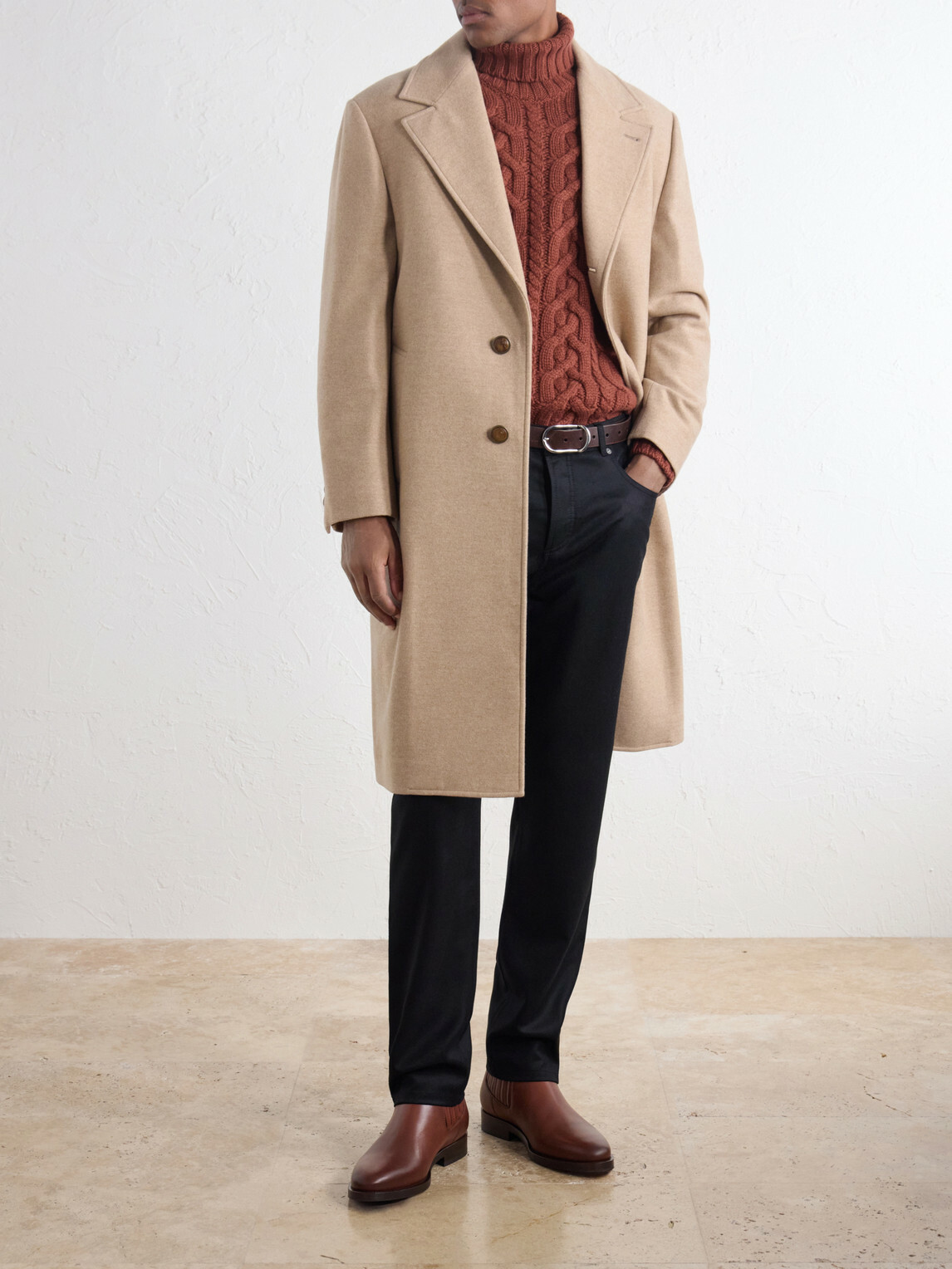 Brunello Cucinelli - Virgin Wool Coat - Brown