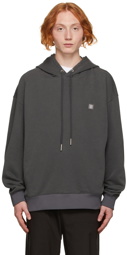 Solid Homme Grey Graphic Hoodie