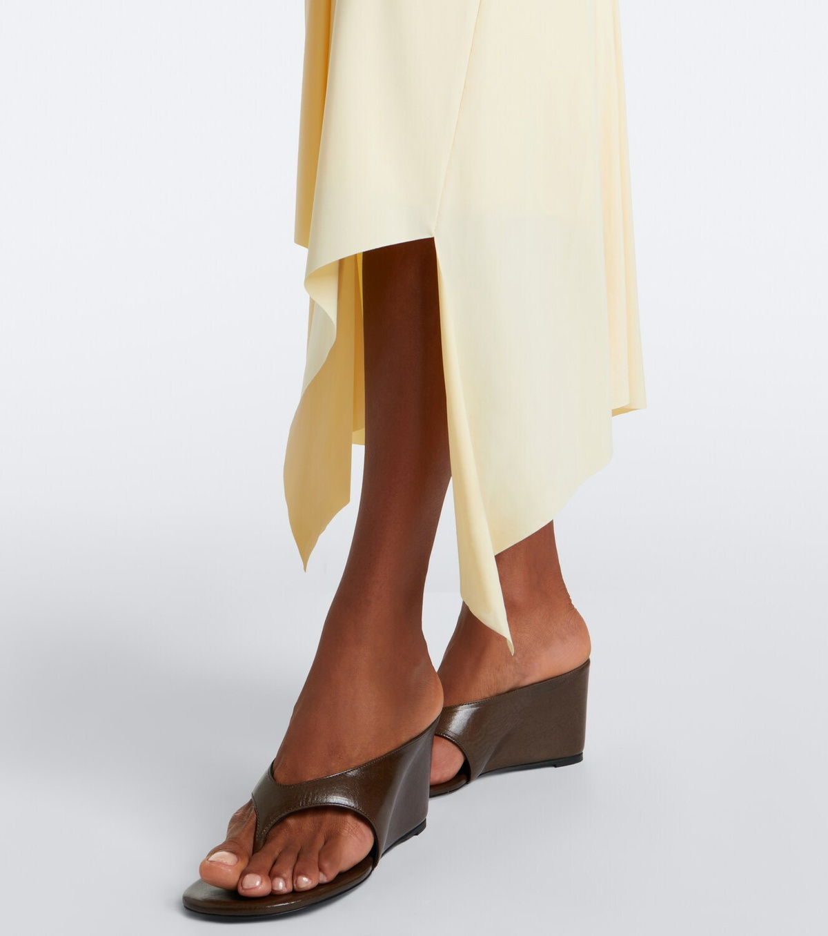 De La Vali Vida draped jersey minidress