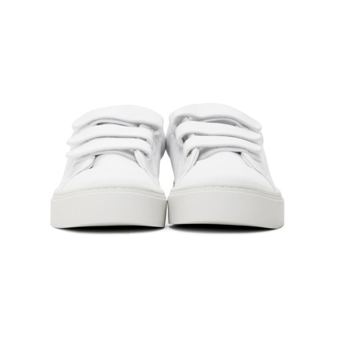 Saturdays NYC White Canvas Vincent Sneakers Saturdays NYC