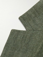Sunspel - Unstructured Linen Suit Jacket - Green
