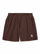 Nike - ACG New Sands Straight-Leg Stretch-Shell Shorts - Brown