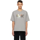 Kenzo Grey Chevaux T-Shirt