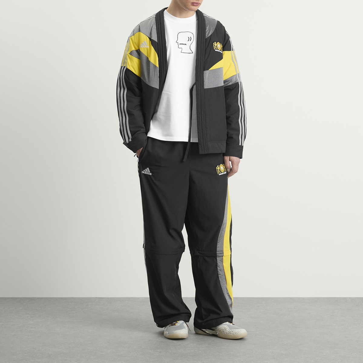 Adidas Men's x Brain Dead Track Pant in Black adidas