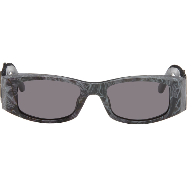 Photo: Palm Angels Gray Angel Sunglasses