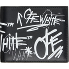 Off-White Black Logo Bifold Wallet