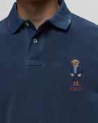 Polo Ralph Lauren Short Sleeve Polo Shirt Blue - Mens - Polos