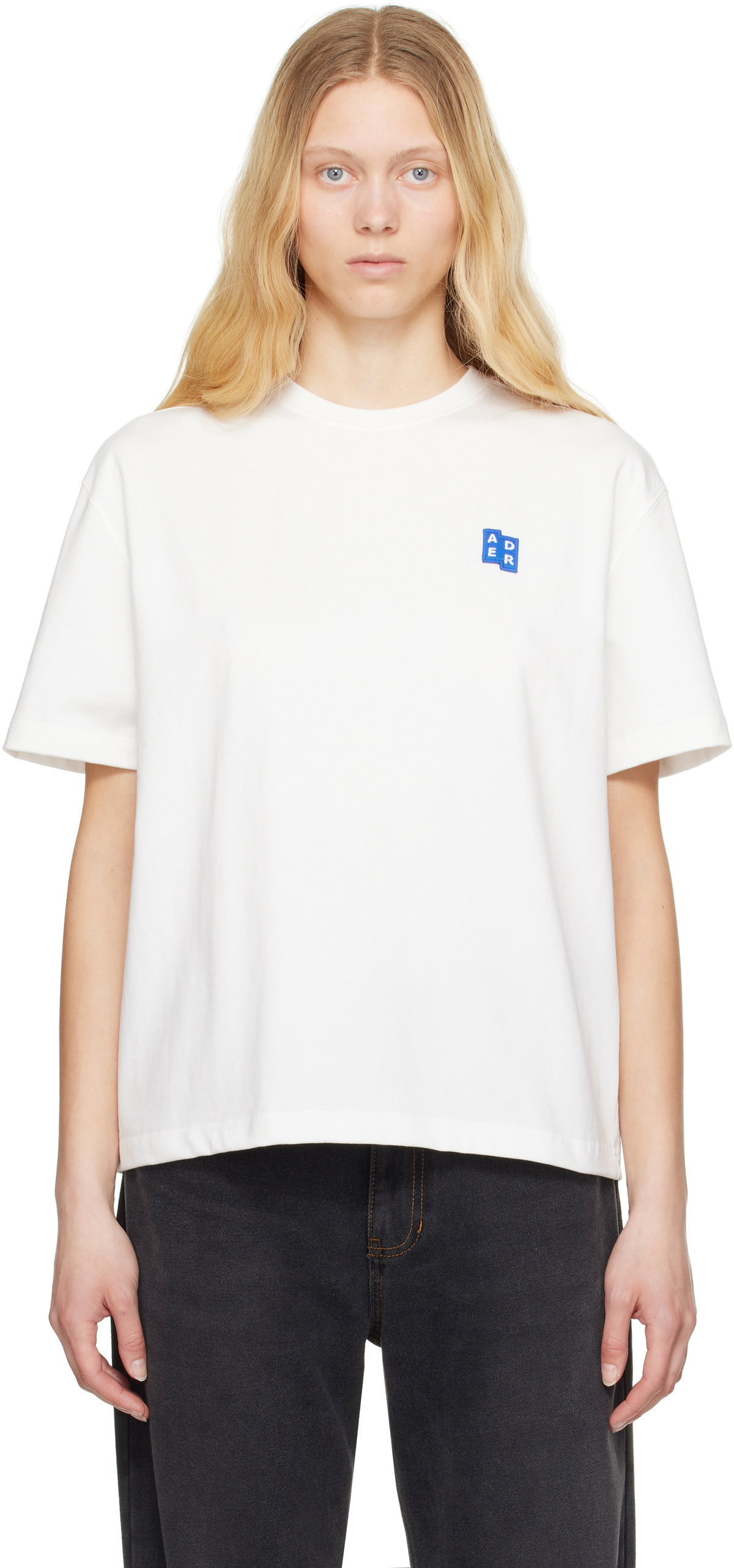 【ADER ERROR】 Sig; Significant tag t-shirt 01 _ Off White Off-White Sig; 01 Tag T-shirt by ADER error on Sale